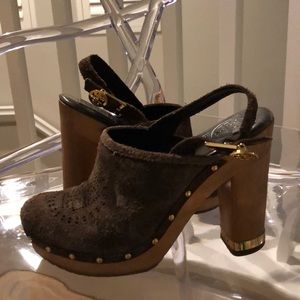 tory burch brayden slide size 8 brown